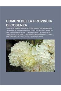 Comuni Della Provincia Di Cosenza