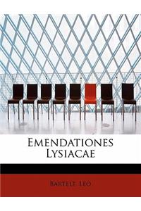 Emendationes Lysiacae