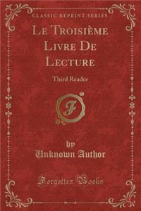 Le Troisième Livre de Lecture