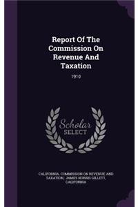 Report of the Commission on Revenue and Taxation