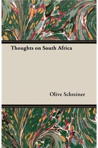 Thoughts on South Africa