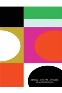 Cornell Notes Art Notebook 160 Numbered Pages