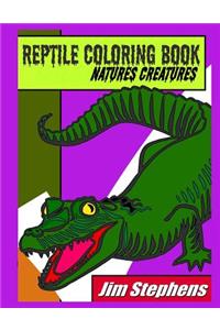 Reptile Coloring Book