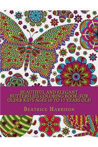 Beautiful and Elegant Butterflies Coloring Book