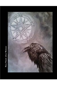 Raven Pentacle notebook