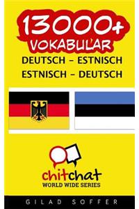 13000+ Deutsch - Estnisch Estnisch - Deutsch Vokabular