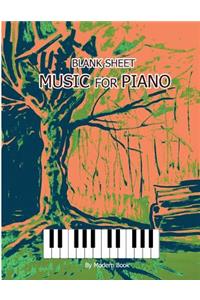 Blank Sheet Music For Piano