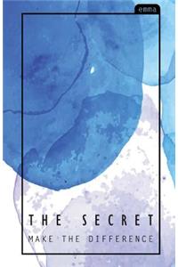 The Secret: Password Notebook: Minimal as a Regular Book - Blue Watercolor Design