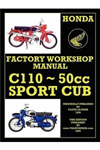 Honda Motorcycles Workshop Manual C110 1962-1969