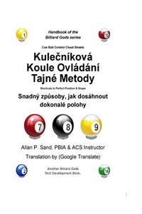 Cue Ball Control Cheat Sheets (Czech)