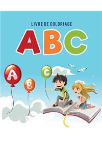 Livre de coloriage ABC