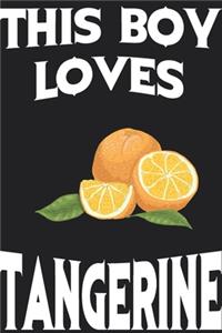 This Boy Loves Tangerine Notebook
