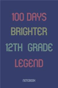 100 Days Brighter 12th Grade Legend