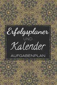 Erfolgsplaner und Kalender Aufgabenplan