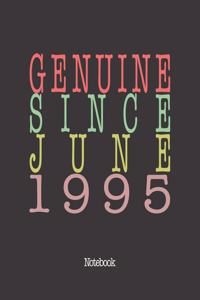 Genuine Since June 1995