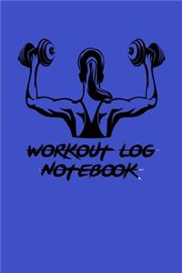 Workout Log Notebook