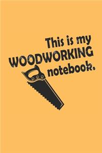 This is my woodworking notebook