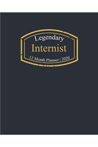 Legendary Internist, 12 Month Planner 2020