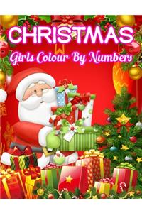 Christmas Girls Colour By Numbers