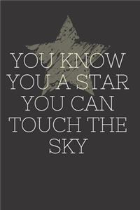 You Know You A Star You Can Touch The Sky - Lizzo Journal