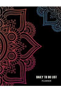 Daily To Do List Planner
