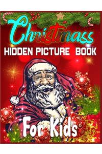 Christmass Hidden Picture Book For Kids