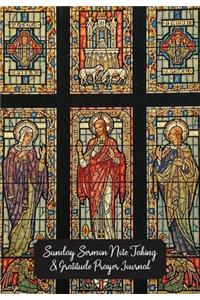 Sunday Sermon Note Taking & Gratitude Prayer Journal