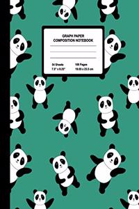 Graph Paper Composition Notebook