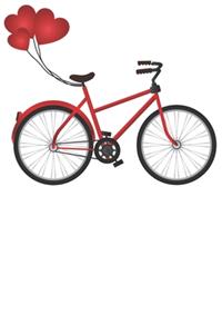 Fahrrad mit Herzen