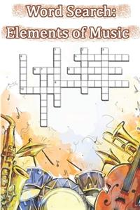 Word Search of Elements of Music