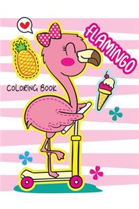 Flamingo Coloring Book