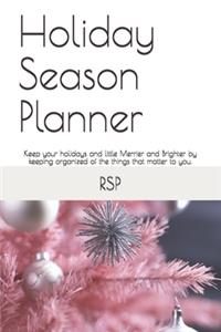 Holiday Season Planner
