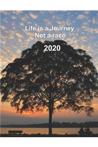 2020 Life Is A Journey Not A Race