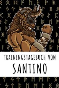 Trainingstagebuch von Santino