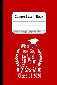 Wherever You Go, Go With All Your Heart - Class of 2020