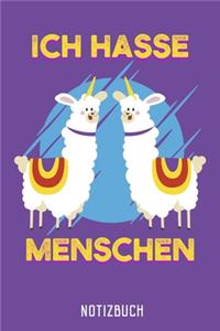 Ich Hasse Menschen Notizbuch