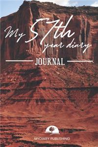 My 57th Year Diary Journal - Build your personal encyclopedia of your life - 600 pages lined pages to write your own story. 6' x 9' format.