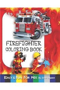 Firefighter Coloring Book