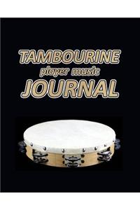 Tambourine Player Music Journal