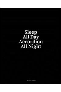Sleep All Day Accordion All Night: Meal Planner