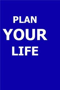 2019 Daily Planner Motivational Saying Plan Your Life 384 Pages