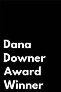 Dana Downer Award Winner