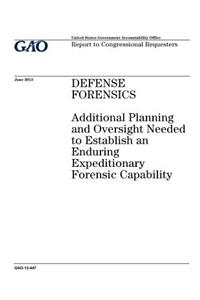 Defense forensics