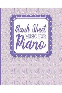 Blank Sheet Music for Piano