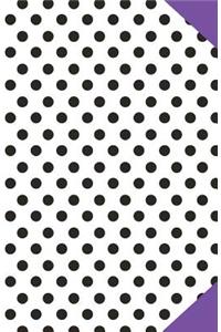 Journal Notebook Polka Dots & Purple