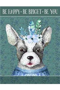 My Big Fat Journal Notebook For Dog Lovers Cute Boho Dog 4