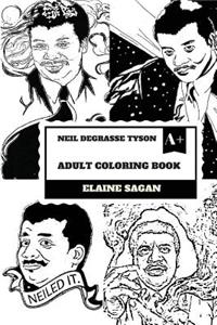 Neil Degrasse Tyson Adult Coloring Book