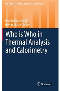 Who Is Who in Thermal Analysis and Calorimetry