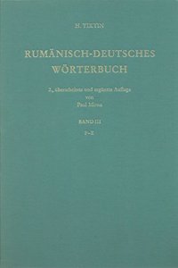 Rumanisch-Deutsches Worterbuch