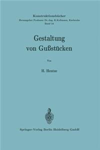 Gestaltung von Gußstücken